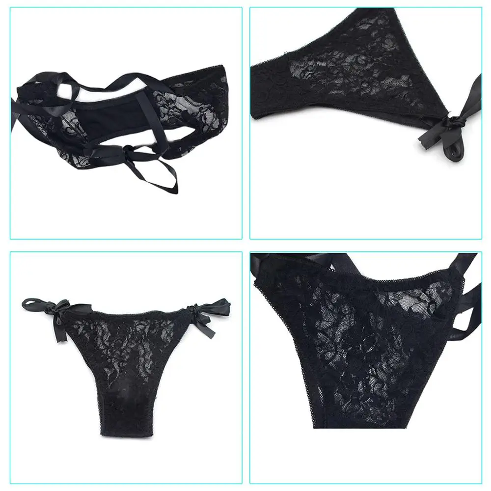 Женские сексуальные трусики кружевные стринги для невидимого вибрационного