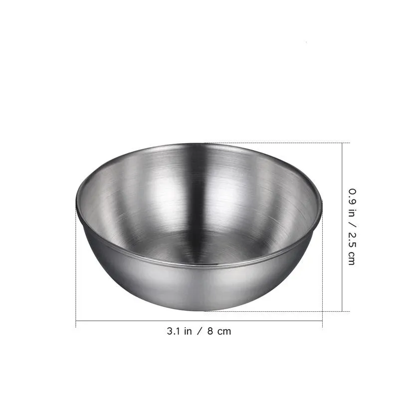 4 шт. блюдо для золотого соуса сервировочный поднос блюда из нержавеющей стали