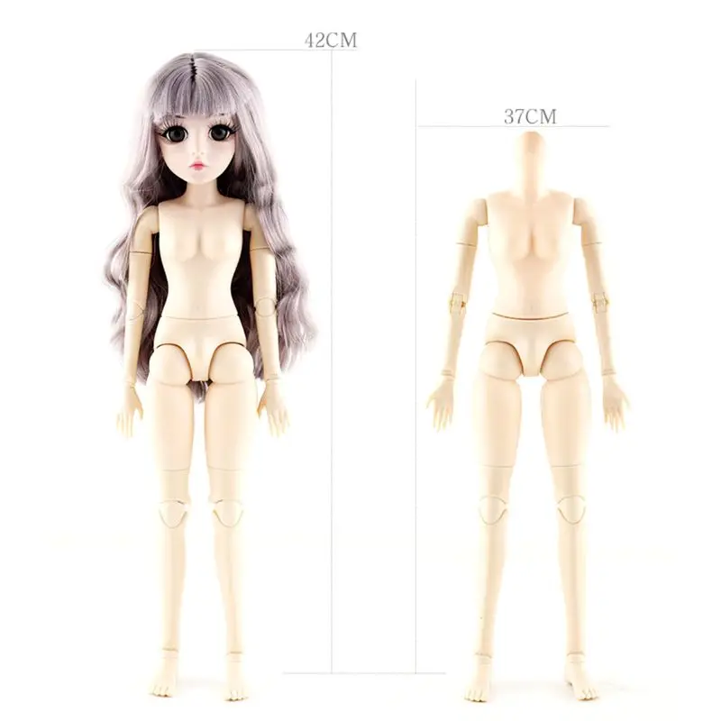 42 см для куклы Bjd шарнирная кукла с 24 шариками сделай сам голое тело вьющиеся