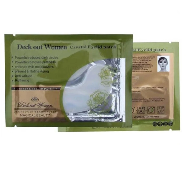 20 шт./10 пар Коллагеновые патчи для кожи вокруг глаз|crystal collagen eye mask|collagen maskeye mask |
