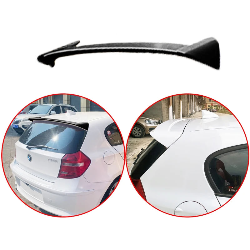 Спойлер на крышу хэтчбека из углеродного волокна для BMW 1 серия E87 2004-2012 116i 118i 120i