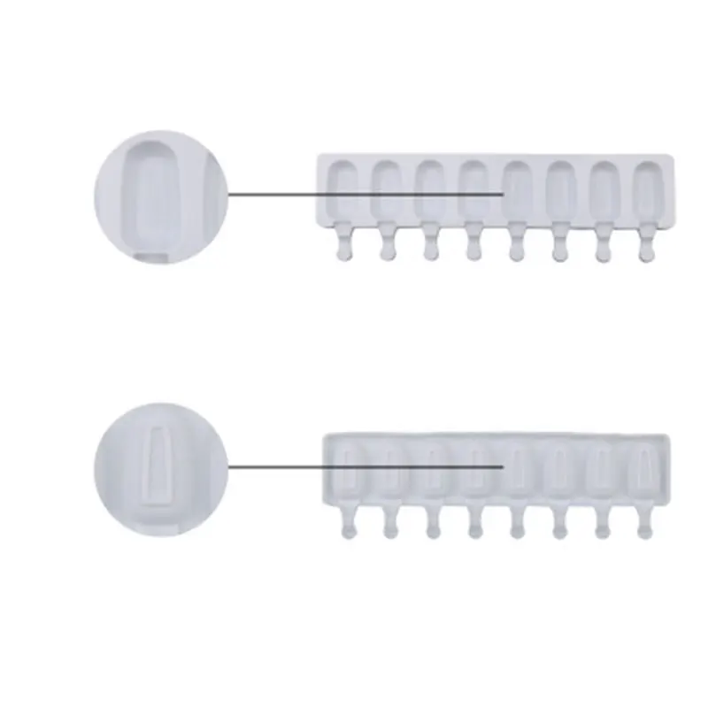 Силиконовая форма для мороженого с 8 отверстиями поднос льда ведро сделай сам и