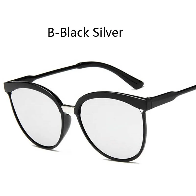 B-Black Silver Kilig, брендовые дизайнерские солнцезащитные очки, женские, Роскошные, пластиковые, солнцезащитные очки, классические, Ретро стиль, кошачий глаз, уличные, UV400, Oculos De Sol Gafas - Цвет линз: B-Black Silver