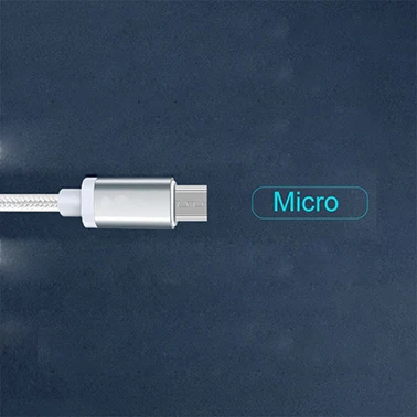 Swalle mi cro USB кабель нейлоновый провод для быстрого заряда для i Phone Sam sung Xiao mi type-C мобильный телефон usb зарядный шнур Быстрая - Цвет: 1M Micro USB