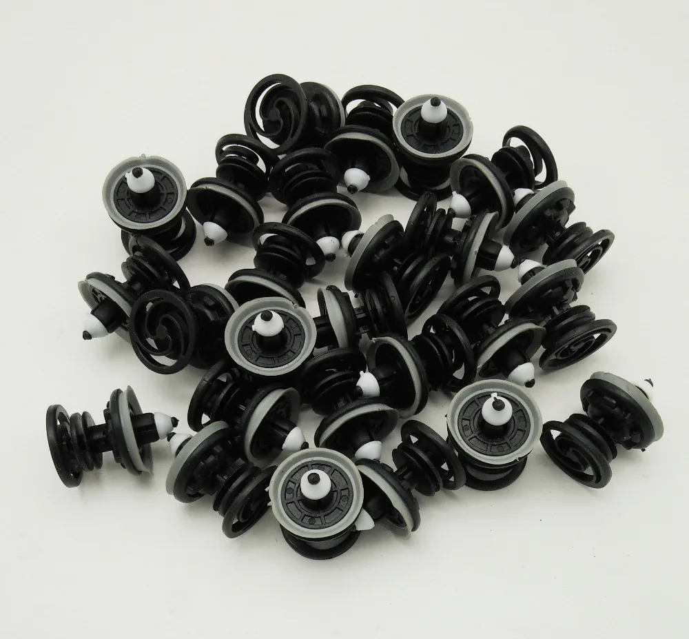 

SKTOO 50PCS Auto Fastener Door Plank Fixed Clamp For VW Golf 6 Golf 7 VW Passat B7 Jetta6 Polo T5 A1 A4 Q3 Q5 Q7 7L6 868 243