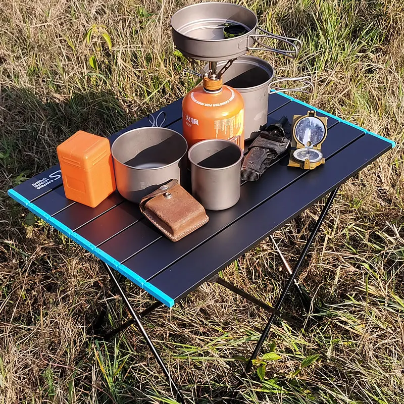 

Table-Tourist Folding Camping-Furniture Picnic Fishing Outdoor Desk Hiking Aluminium