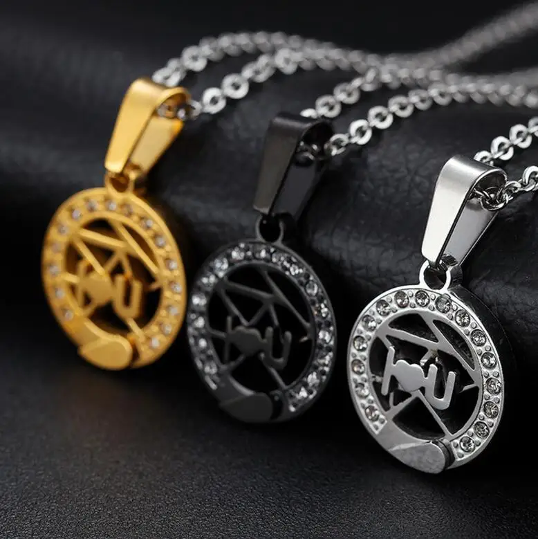 LOOKER романтические влюбленные ювелирные изделия 3 цвета нержавеющая сталь солнце