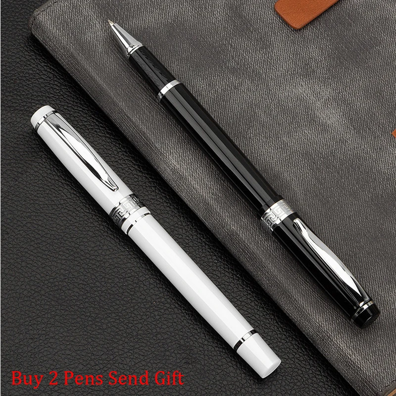 

Classic Design Brand Full Metal Roller Ballpoint Pen Business Men Siganture Writing Gift Pen Buy 2 Send Gift