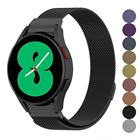 Металлический ремешок для наручных часов Samsung Galaxy Watch 4 Classic, без зазора, с изогнутым концом, 46 мм 42 мм 44 мм 40 мм