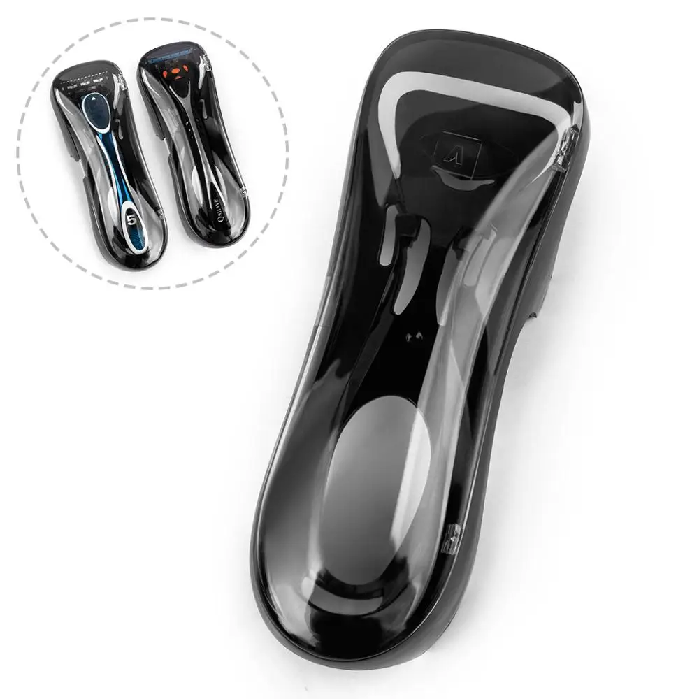 

Qshave Portable Travel Razor holder Protector Case for Manual Razor Suitable for Qshave Blue & Black Razor, 1PC (No Razor In)
