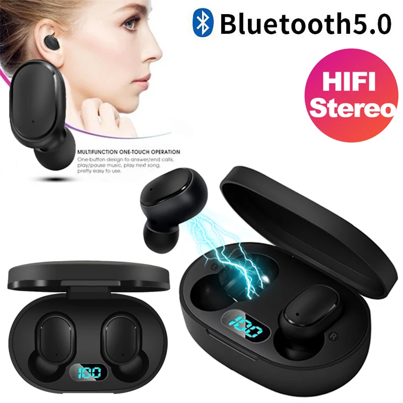 A6L наушники вкладыши TWS беспроводной Bluetooth 5 0 Hands Free Спорт Беспроводная гарнитура
