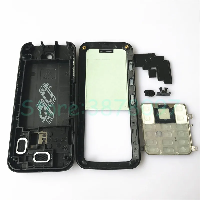 Новый Полный Мобильный телефон Корпус чехол + английский клавиатура для Nokia 5310 с