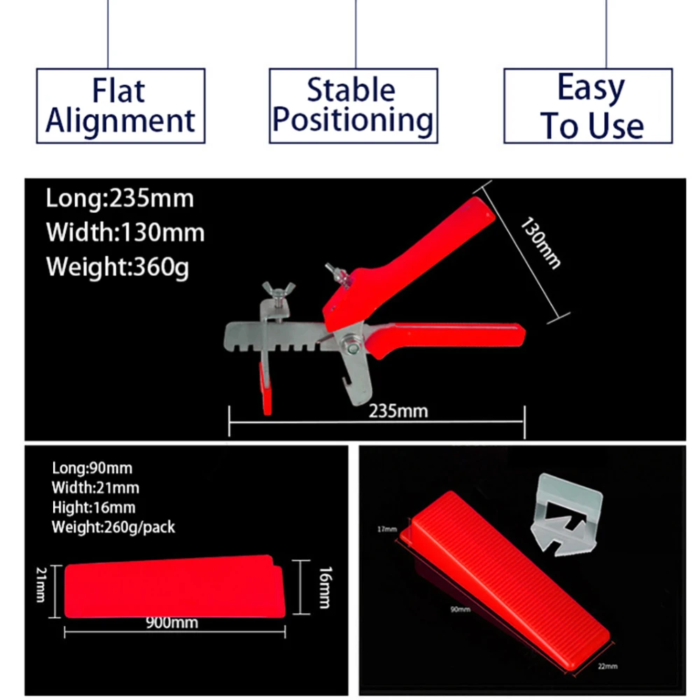 Регулируемая напольная настенная плитка установочный локатор плоский зазор