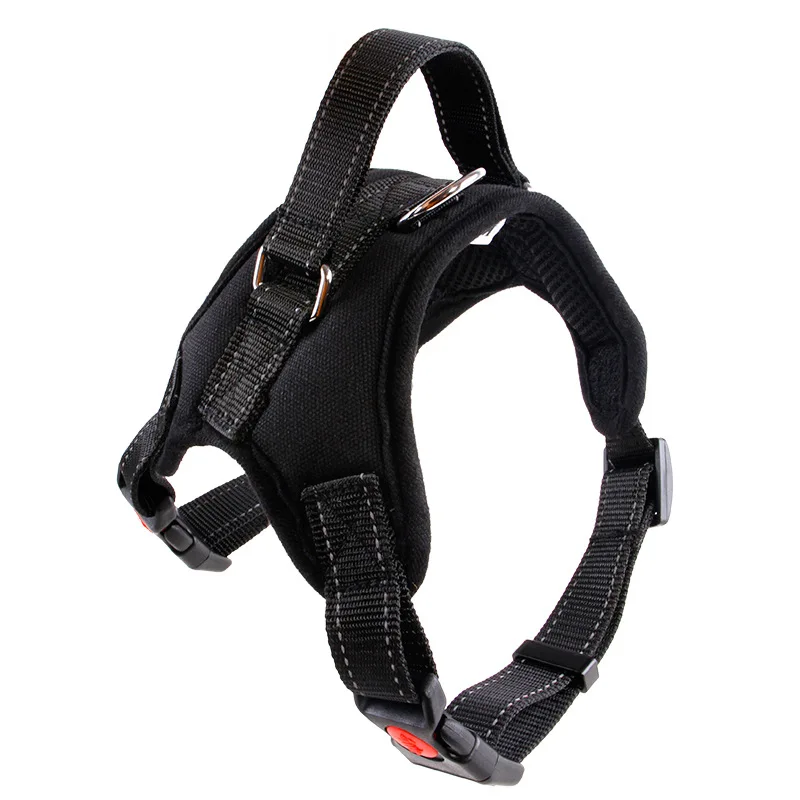 12 Colors Reflective Pets Harnesses For Medium Big Dogs Explosion-Proof Collar Personalized Pet Supply Leads Nylon Puppy Product | Дом и сад