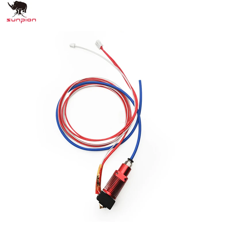 1Set 3D Printer Parts 24V Assembled Extruder Hotend Kit Nozzle Aluminum Heat Block for Creality Ender-3/CR-10/CR-10S Pro 1Set 3D Printer Parts 24V Assembled Extruder Hotend Kit Nozzle Aluminum Heat Block for Creality Ender-3/CR-10/CR-10S Pro