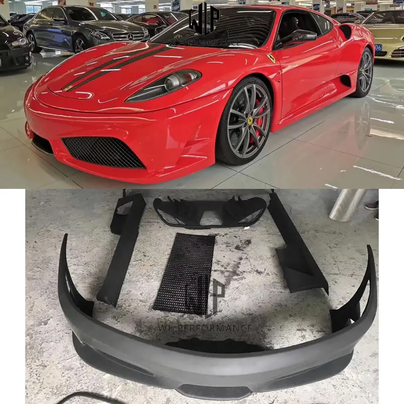 F430 SC стиль высокое качество FRP Неокрашенный большой кузов автомобиля Комплект