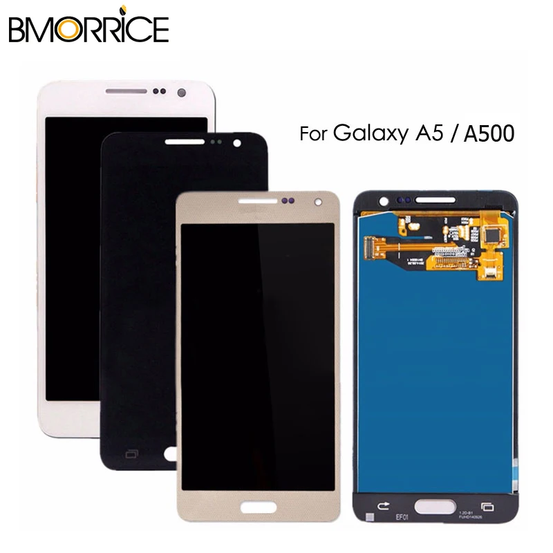 Активно матричные осид для Samsung Galaxy A5 2015 A500 A500F A500FU A500M A500Y A500FQ ЖК дисплей Дисплей OLED