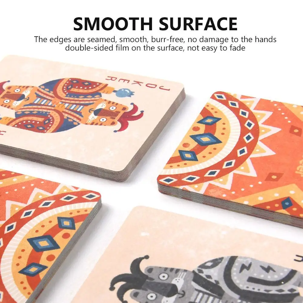 Настольная игра пазл с животными для вечерние карточная покерная колода карт