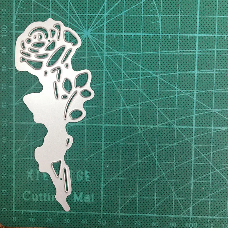 Craft dies Flower Rose Border Metal Cutting Dies Stencils for DIY Scrapbooking Decoration Embossing Card Making | Дом и сад