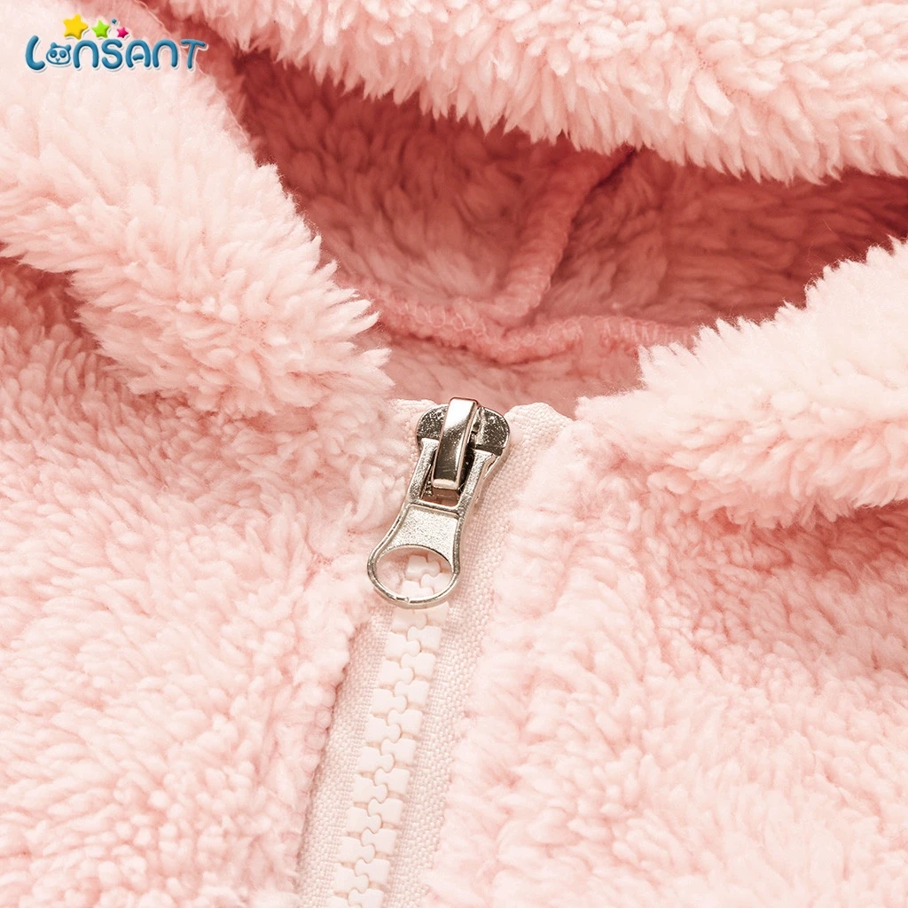 Детский комбинезон LONSANT весенне-осенний с капюшоном для новорожденных мальчиков