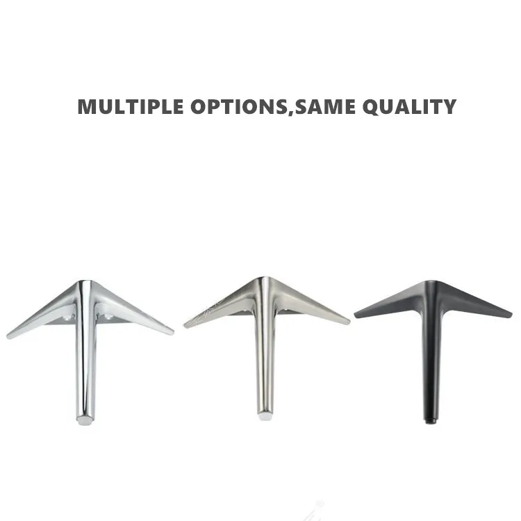 

4pcs Furniture Accessories Metal Legs Cabinet Sofa Foot Screw Table Legs 150mm Table Base Hardware Furniture Bed Riser