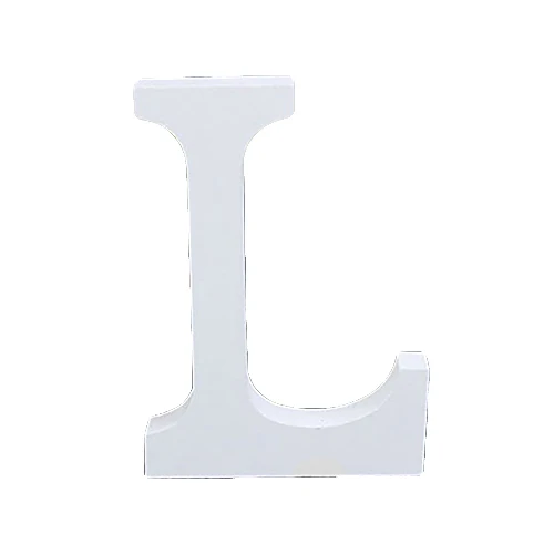 Самодельные деревянные буквы белого алфавита домашние украшения для свадьбы дня