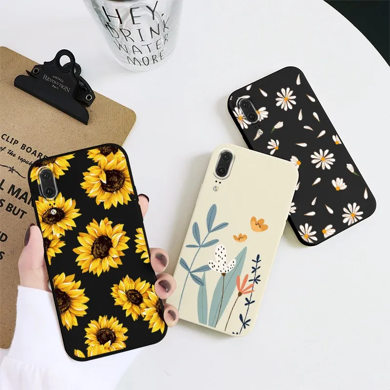 for huawei p20 pro phone back case for huaweip20 lite hw 01k p20pro lite p20lite pro butterfly soft silicon matte tpu back cover free global shipping