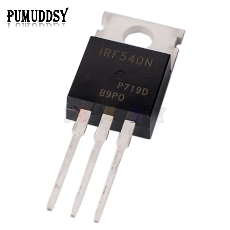 10 шт./лот IRF540 IRF540NPBF TO220 IRF540N силовой Транзистор MOSFET Triode TO-220 100 в 33A транзистор N channel