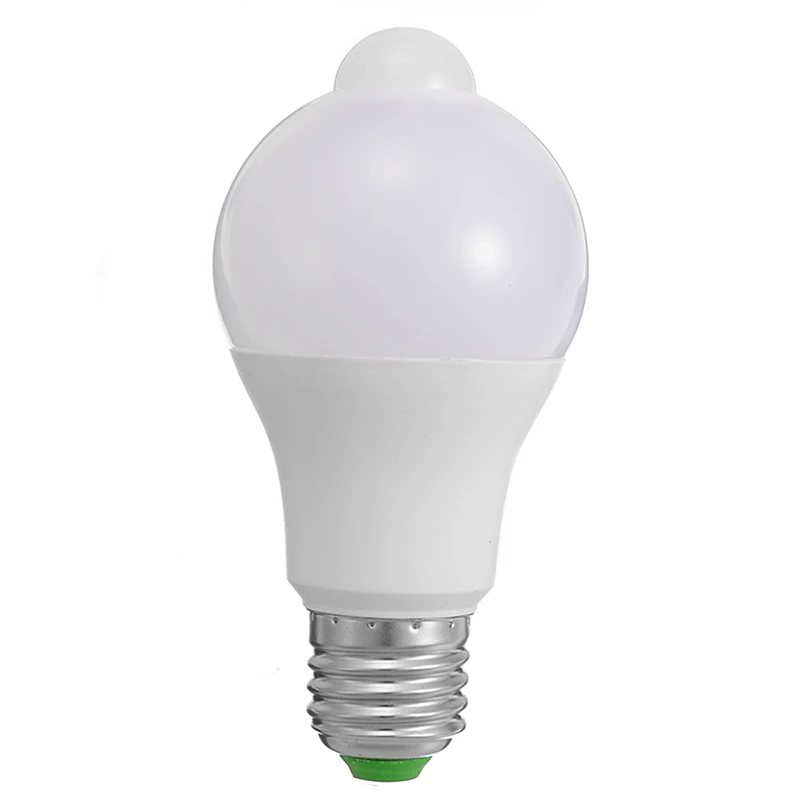 1 шт. светодиодный лампы светильник лампочка с радар движения Сенсор детектор 12W