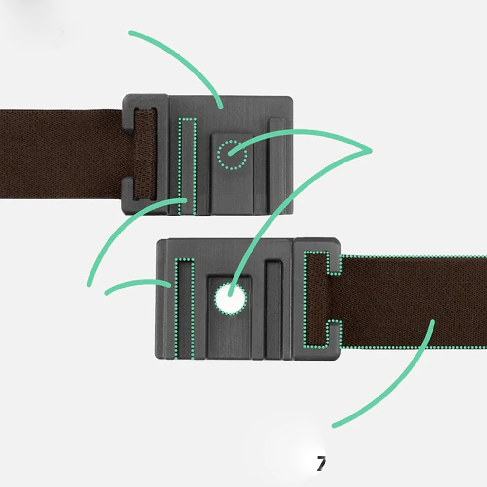 

Magnetic Adjustable Buckle Free Belt Outdoor Sports Camping Hiking Waistband 2020