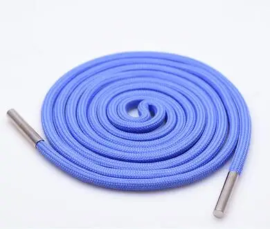 140CM 1Pc Solid Color Polyester Cord 140CM Copper Bead Caps Decorative Cap Rope For Sweater Sports Pants Waist Rope Belt - Цвет: 140CM