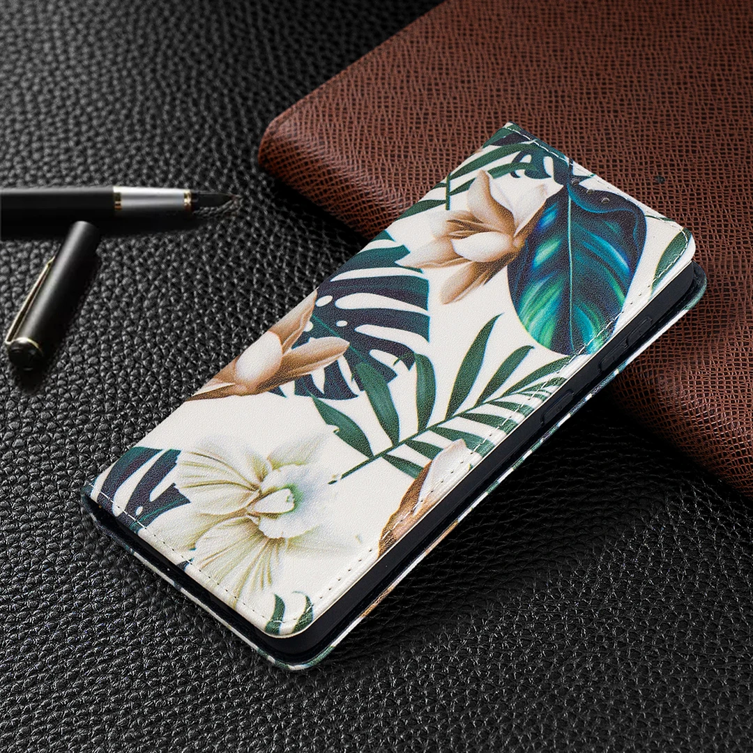 

Cartoon Pattern Leather Case For iPhone 11 12 13 Pro Mini XR XS Max X 8 7 Plus Painting Flip Case Cover For Apple iPhone SE 2020