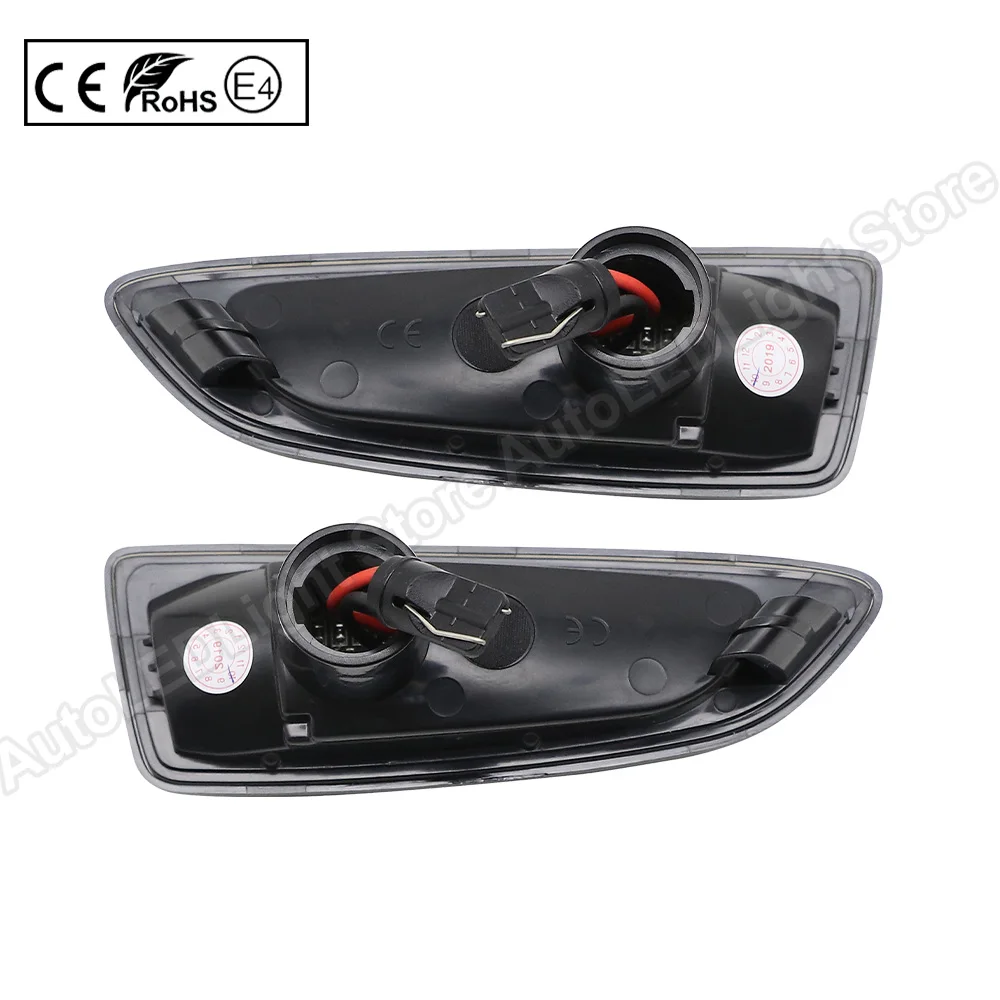 Комплект из 2 предметов дым светодиодный боковой габаритный фонарь Поворотная