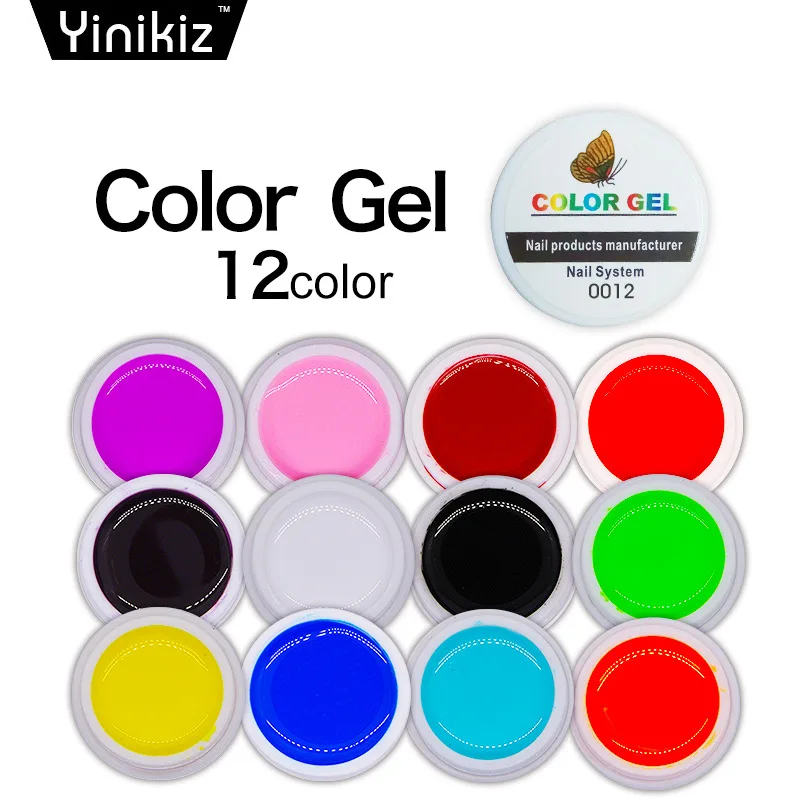 Небесно Голубой Гель лак для ногтей чистый цвет полуперманентный Базовый Топ