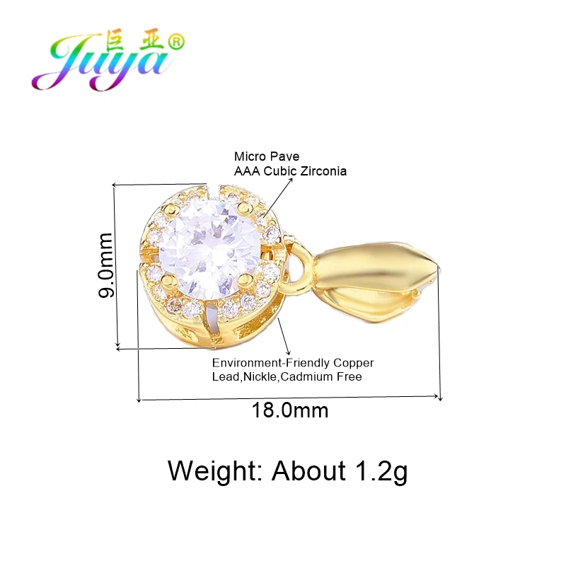 Juya DIY аксессуары для женских ювелирных изделий зажим зажима крючки женщин