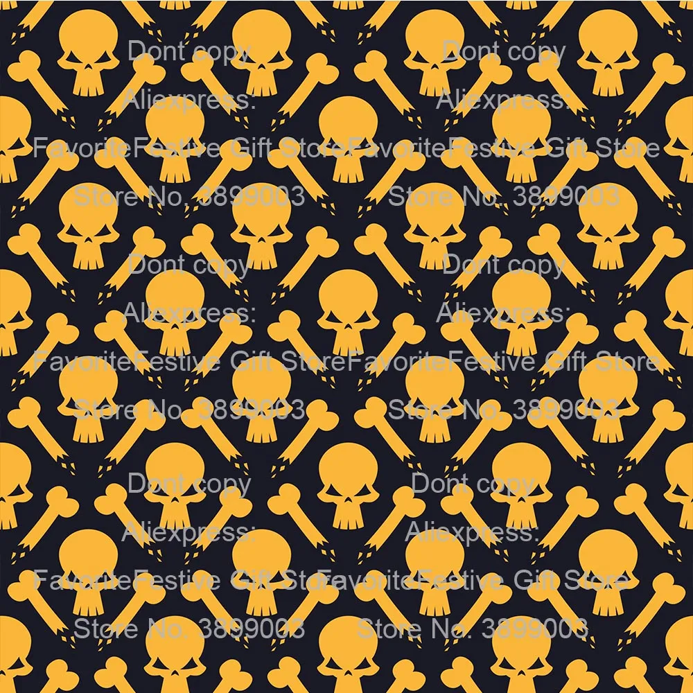 Винтажное платье в стиле панк на Хэллоуин с принтом черепа из полиэстера