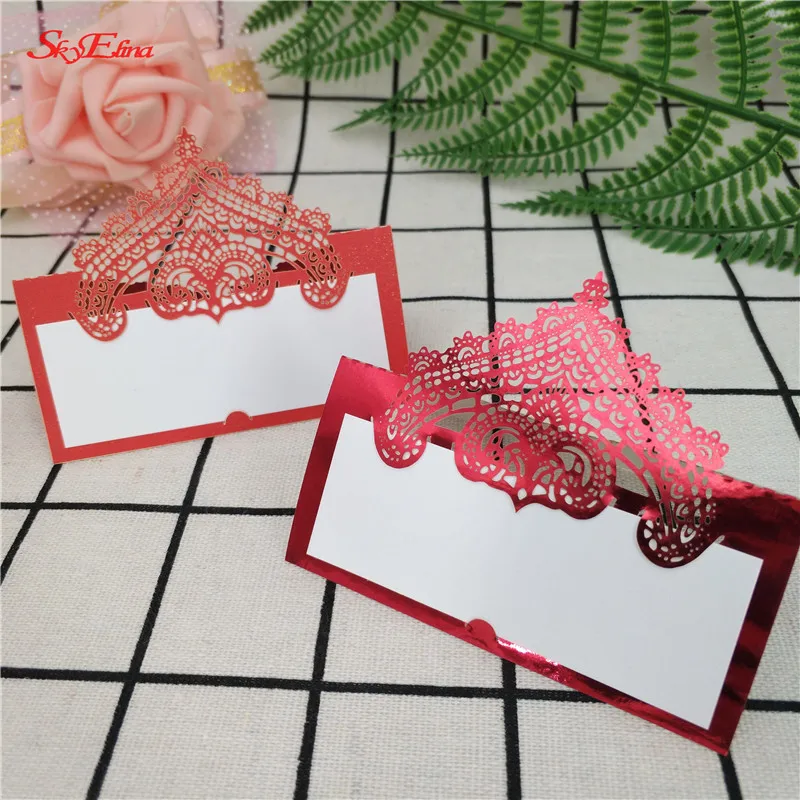 100 шт. открытые свадебные приглашения на день рождения | Дом и сад