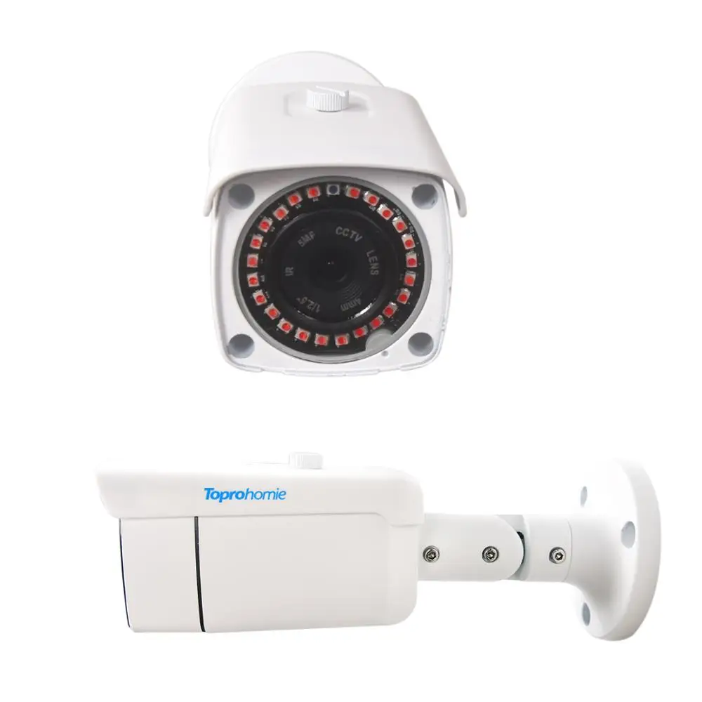 Камера Наружного видеонаблюдения TOPROHOIME камера безопасности 16 каналов AHD 5MP N DVR 8X2MP