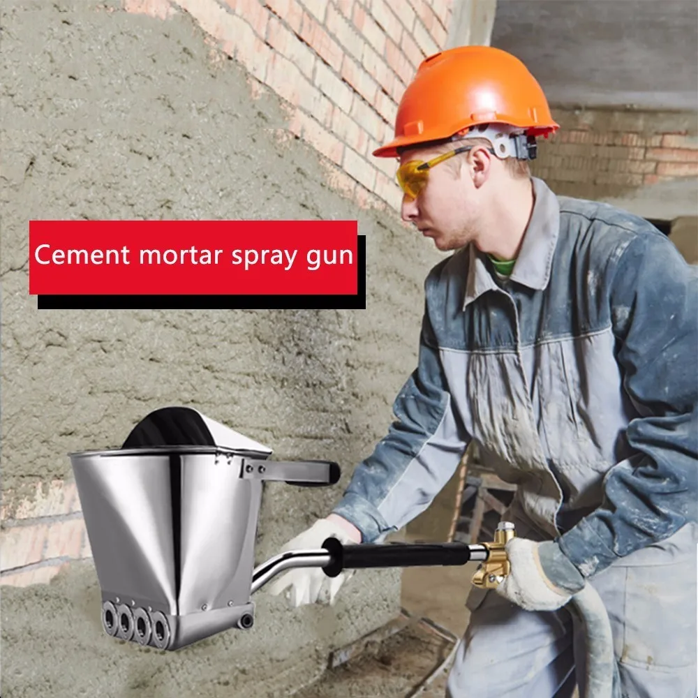 Fast Delivery Mortar Sprayer Wall Mortar Gun,Hopper Ladle,,Air Stucco sprayer, Plaster Hopper Gun,Stucco shovel,Cement Spray Gun