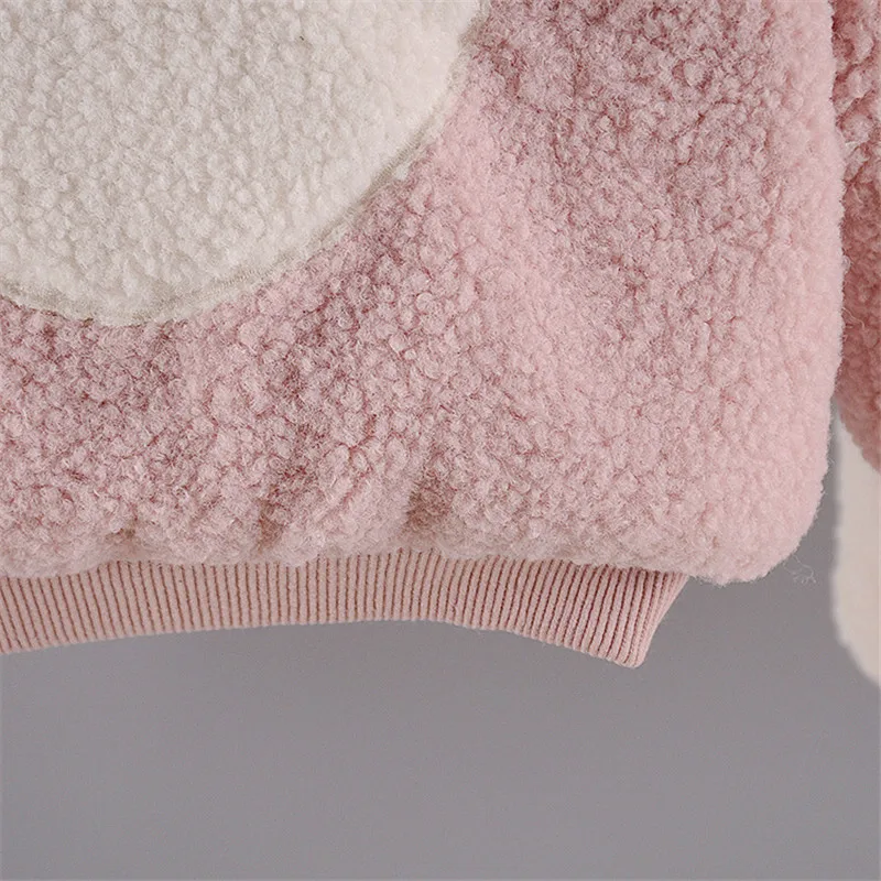 Girls Boys Suit Sweatshirts +Pants Cotton 2Pcs/Sets 2021 Sweetheart Winter Autumn Thicken Uniforms Outfits Warm Children Clothin