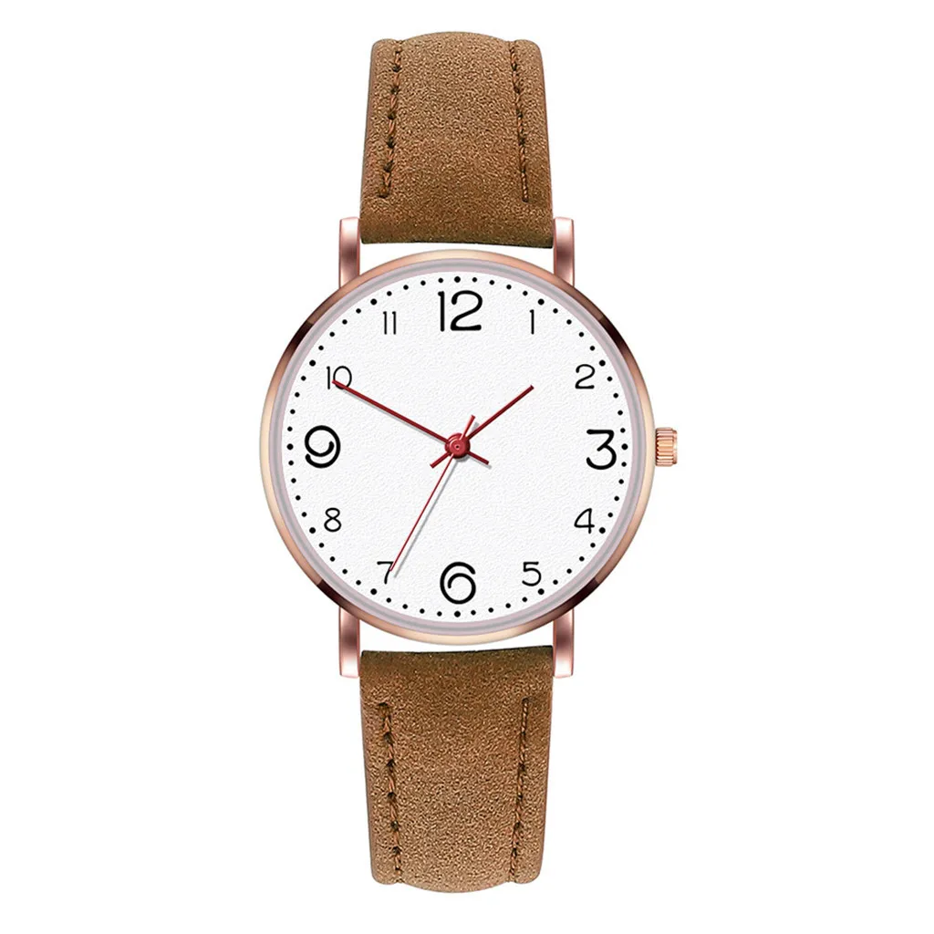Женские часы relojes para mujer, женские наручные часы, наручные часы, темперамент, женские сетчатые часы с кожаным ремешком, кварцевые аналоговые круглые часы - Цвет: As the photo show