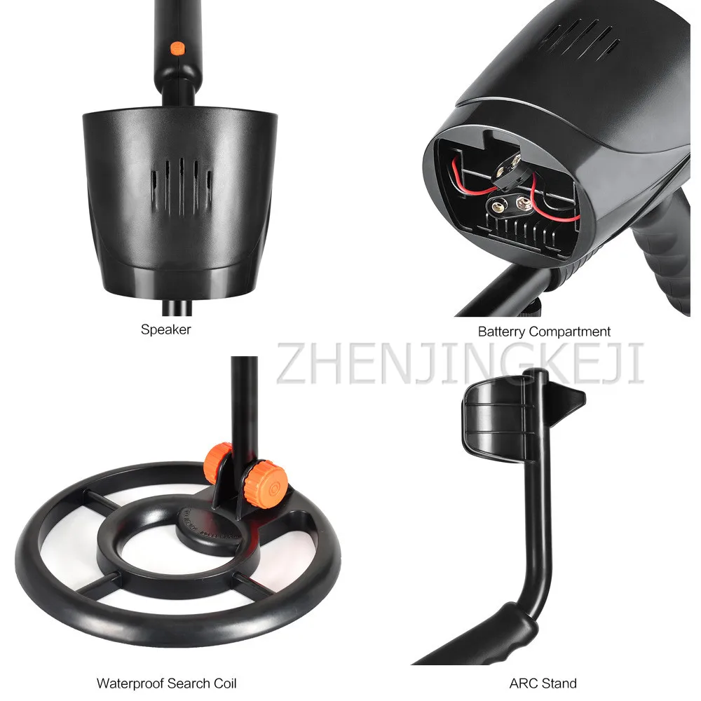 Подземный металлический детектор для золота на открытом воздухе Охотник за