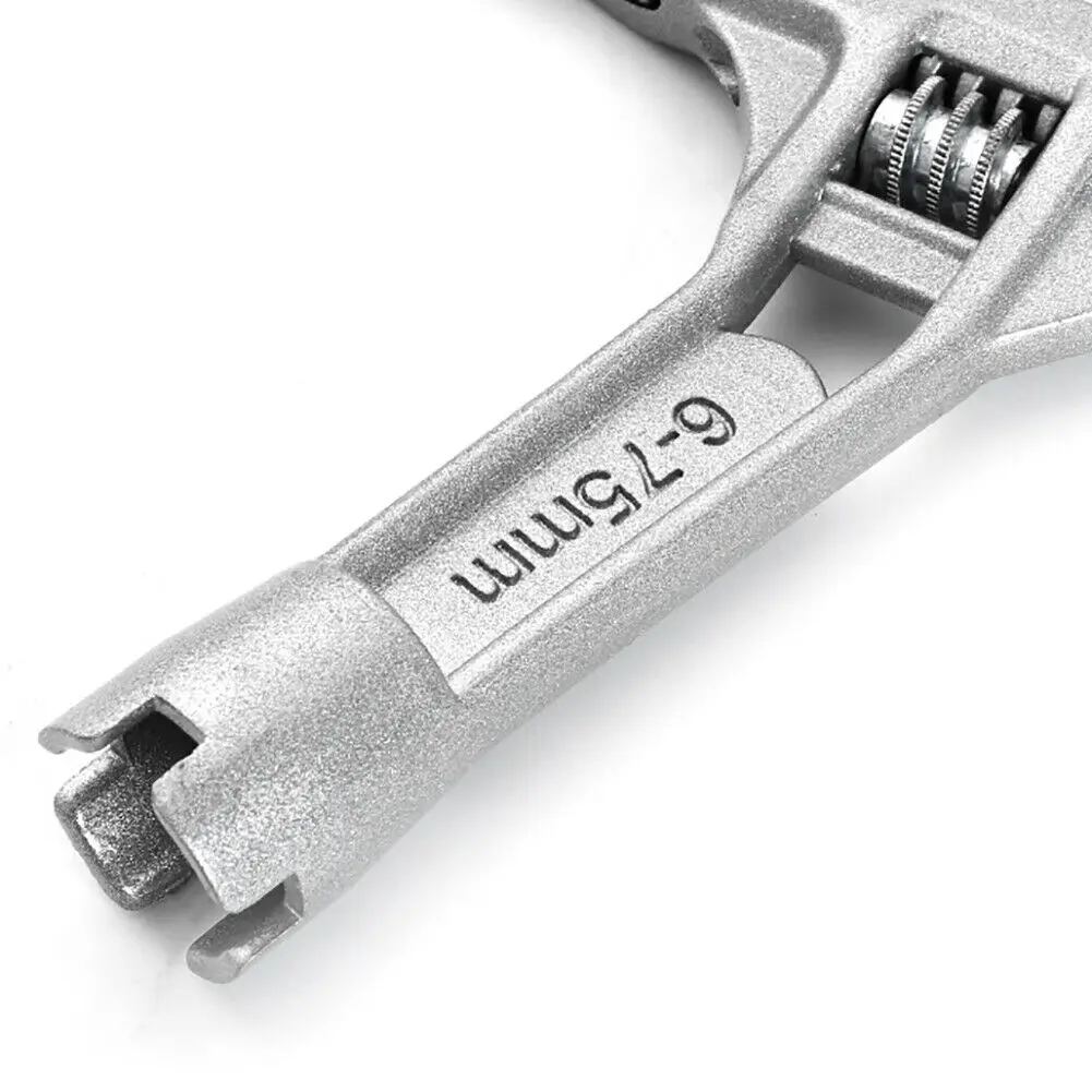 

Durable 6-75mm Adjustable Large Spanner Wrench Opening Bathroom Nut Key Hand Tool Dropshipping