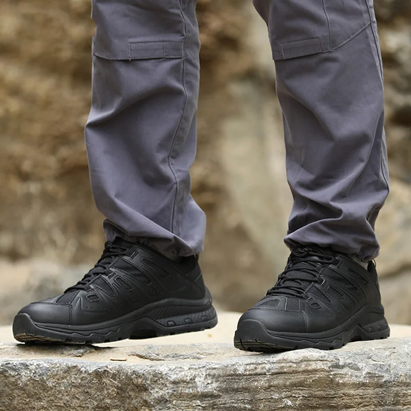 Men's Outdoor Cordura Fabric Trekking Hiking Tactical Shoes Sneakers For Men Sports Climbing Mountain Shoes Man  39/45