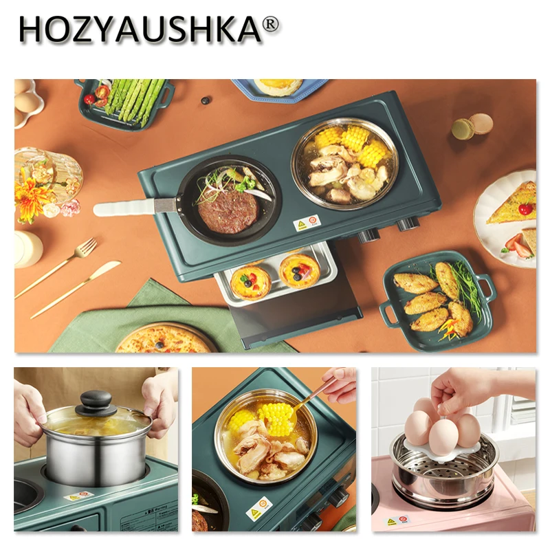 Breakfast machine multifunctional four-in-one breakfast with 8 liters toaster | Бытовая техника