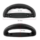 Высококачественная Черная запасная ручка для багажа, пластиковая ручка для переноски, аксессуары для чемоданов, оптовая продажа, 1 шт.