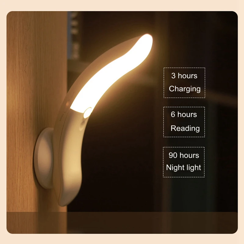 Светодиодный датчик движения беспроводной портативный ночник декоративный