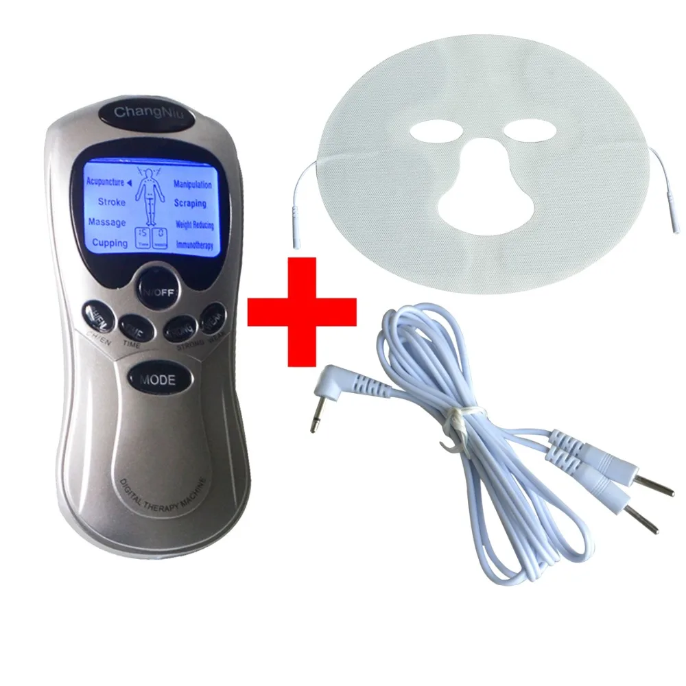 Электрод технология Tens акупунктурный массажер один Вход Цифровая терапия &quotв