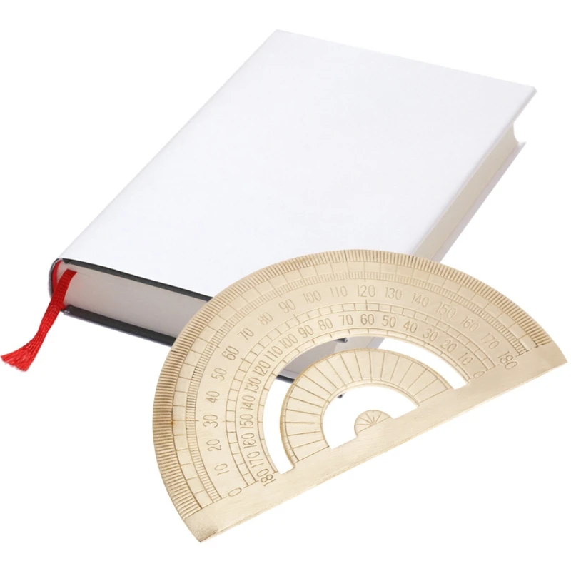 2020 Новый латунный транспортир линейка угол измерения инструмент Супер Прочный