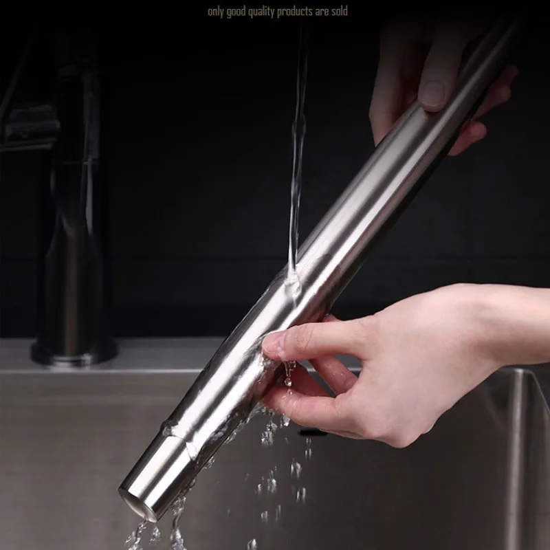 

Stainless Steel Rolling Pin Hollow Design Thicken Dumpling Skin Tool Antibacterial Mildewproof Kitchen Noodles Biscuits Tools